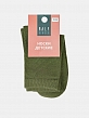 АУОН056500_Н Носки детские р20-22хлопок80 %,полиамид15%,эластан5%зеленые