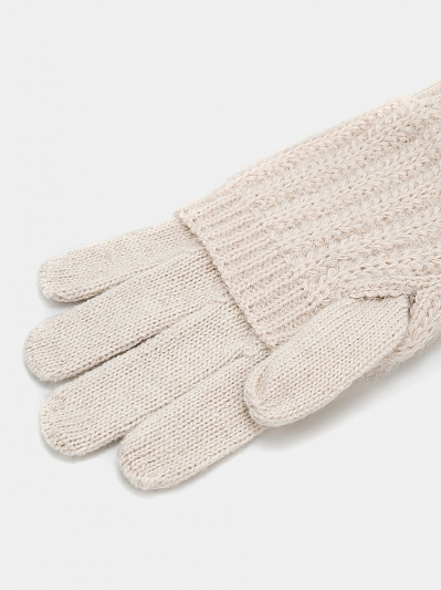 АУГП110500_Н Перчатки жен.Ralf Ringer,70%ак рил,20%шерсть,1 размер,беж