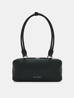 АУГС338100 Сумка женская Ralf Ringer натур.кожа,280х100х120,черная