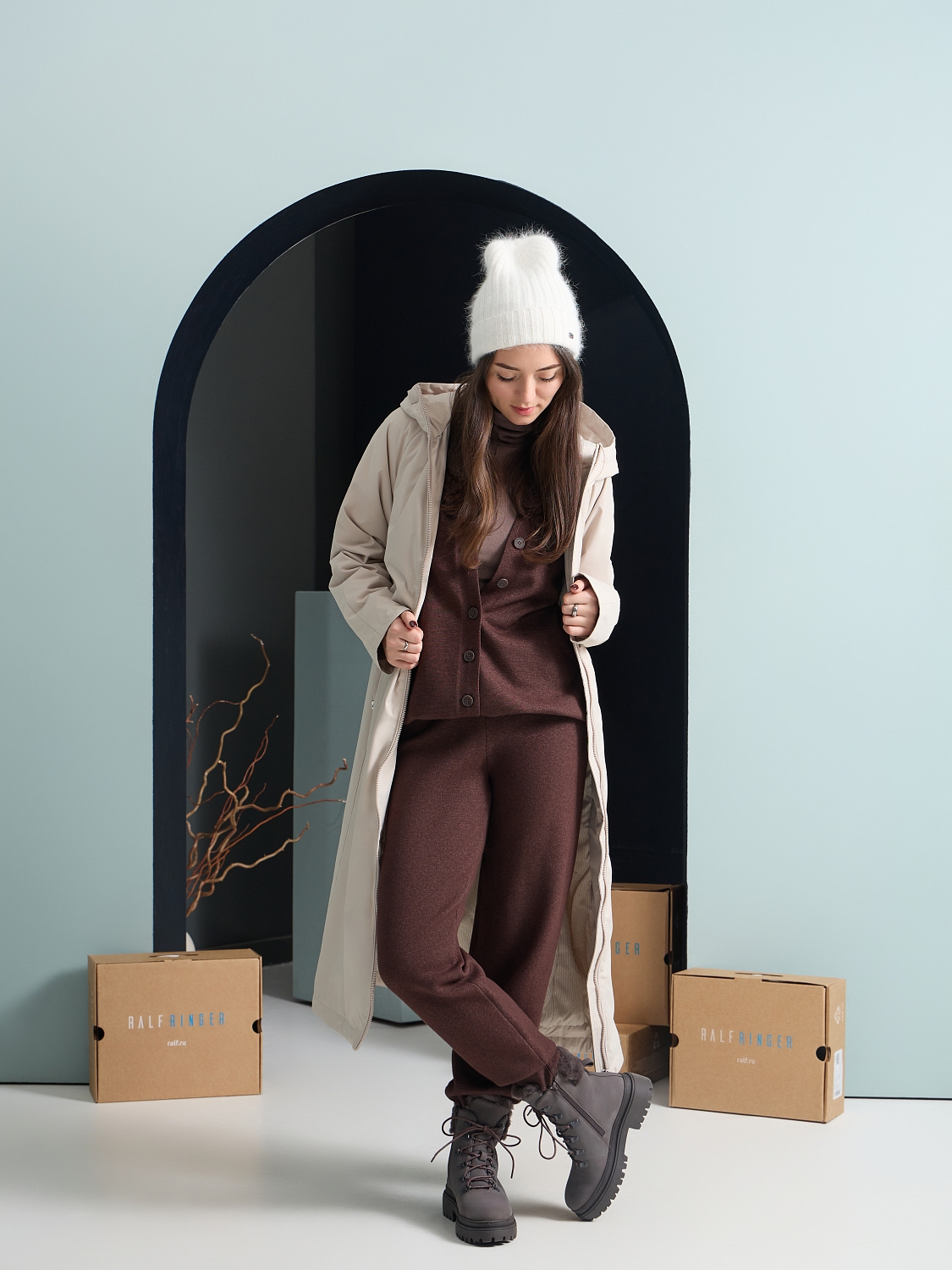 Ботинки женские LIVE