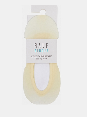 АУОН065300 Полиамидные цветн.женские след ки силикон на пятке р.35-39жел