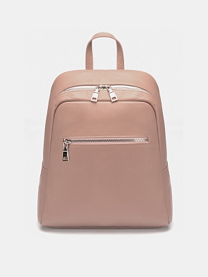 АУГЗ032000 Рюкзак женский нат.кожа 250*320*100 розовый