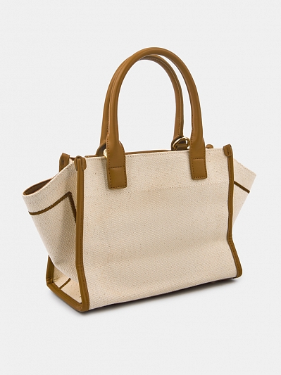 Сумка женская, молочная ,25*10*20