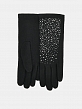 LB-PH-42-RF-black-M_Н Перчатки жен.трикотаж 80%шерст ь,20% нейлон,р.M черные