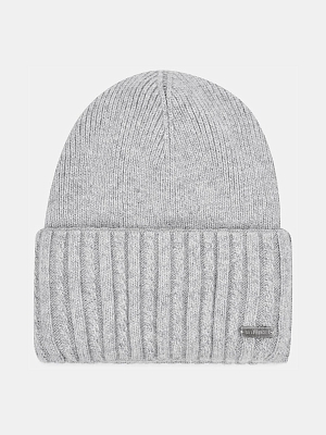 110322P-14329-08_Н Шапка женская 60%нейлон,30%вис коз,10%ангор,без/разм.серая