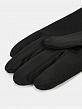 RHM3-1_Н Перчатки муж.искусствен.замша 90%полиэстер10%эластан черный