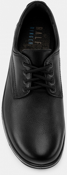 Полуботинки мужские DUKAT (цвет черный, натуральная кожа) — купить по цене  6990 р. в интернет-магазине RALF RINGER | Стильная мужская обувь в Москве