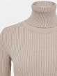 RF-05001-beige_Н Водолазка женская 55%вискоза,3 0%полиамид,15%эластан,беж