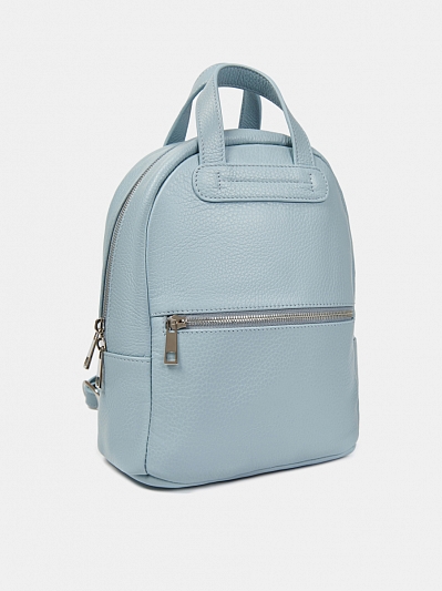 АУГЗ045100 Рюкзак женский  нат.кожа 220х270х120 серый