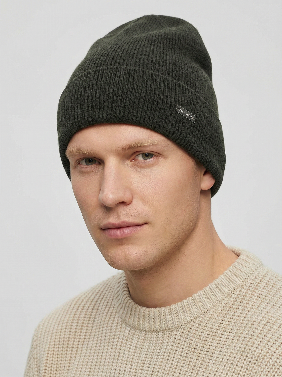 АУГЧ095400_Н Шапка мужск.Ralf Ringer50%виск оза,30%полиэстер,20%нейлон,хак