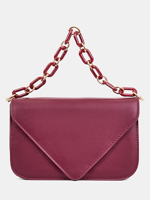 R27337/60 Сумка женская, иск. кожа ,210x50x160,бордовая