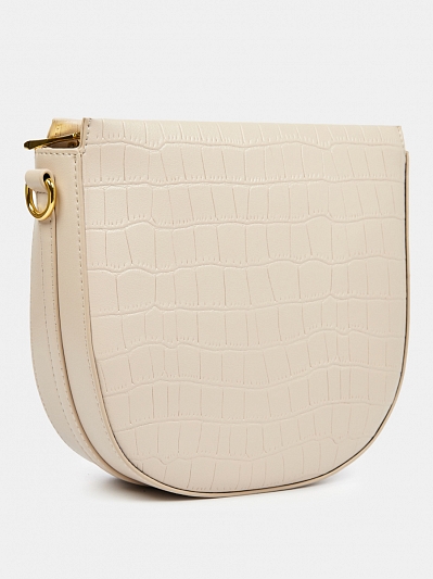 38146/31 Сумка женская,BAGGINI,иск. кожа 23*21*7, бежевая