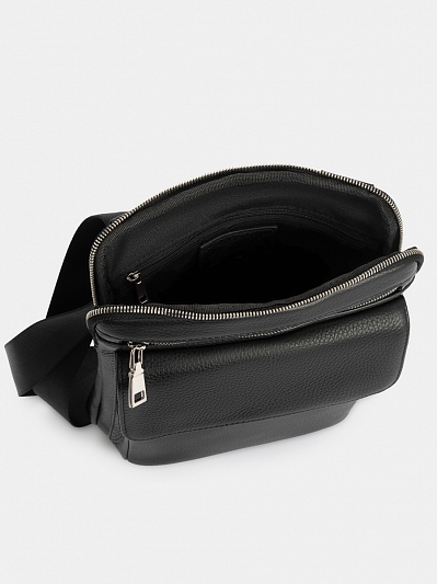 Сумка мужская из натуральной кожи, 22х26х2