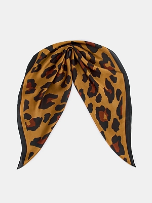 170313P-21982-02 Палантин женский Ralf Ringer 100%полиэстер,70х70,коричневый