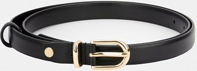 151323P-20272-01 Ремень женский натур.кожа 1300x20x2,черный