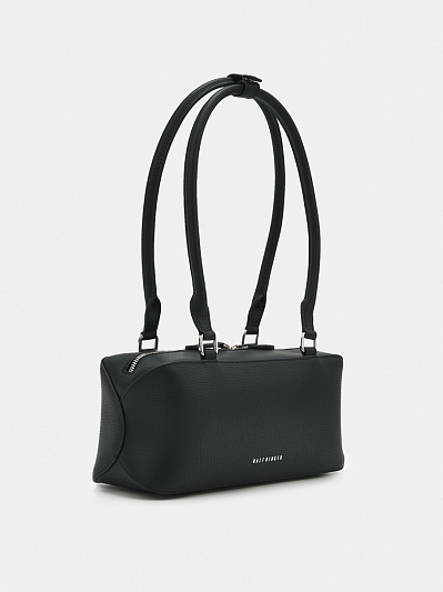 АУГС338100 Сумка женская Ralf Ringer натур.кожа,280х100х120,черная