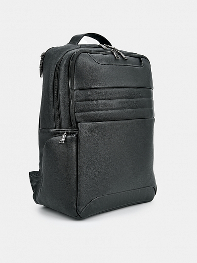 АУГС330500 Рюкзак мужской экокожа 100% ,300х150х390,черный