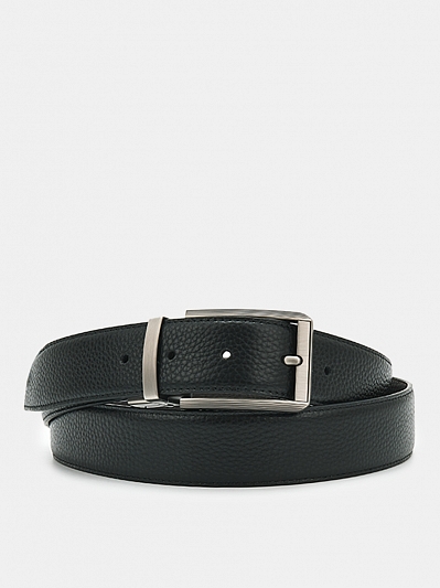 АУГР098500 Ремень мужской Ralf Ringer,нат ур.кожа,130х3,4,чер/коричнвый