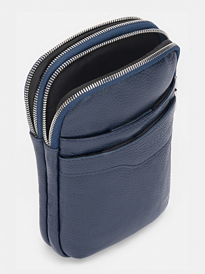 Сумка мужская из натуральной кожи,14х21х4