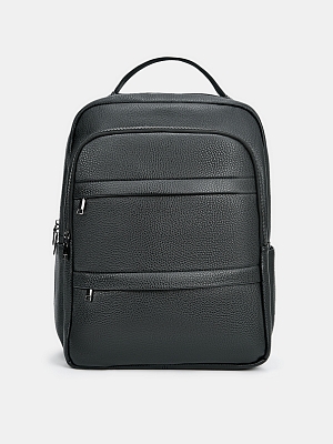 АУГС329500 Рюкзак мужской экокожа 100%, ,290х160х390,черный