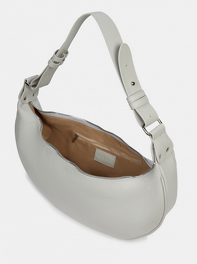 Сумка женская, серая, 43х19х9