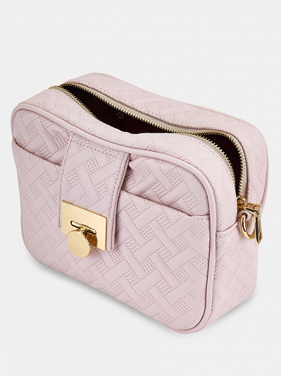 Сумка женская, пудровая, 27*25*10