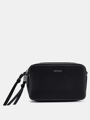 18201/10 Сумка жен.,иск.кожа BAGGINI 20*12*7 черная