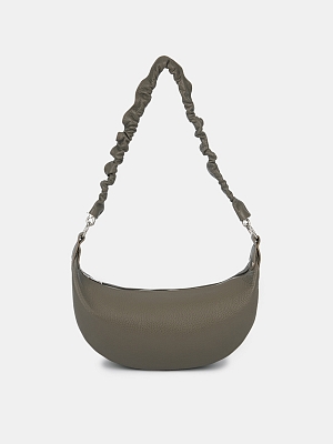 Сумка женская из натуральной кожи, хаки, 31x16x6