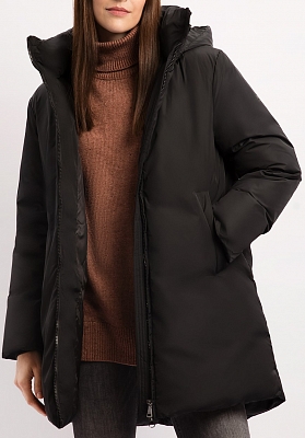 B0022501-M Пуховик женский, р.M (46),черный