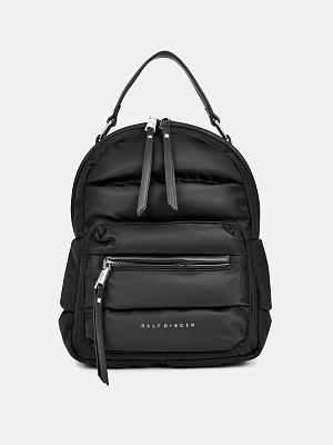 338108/07-01RF Сумка женская, нейлон ,28x26x14,черная