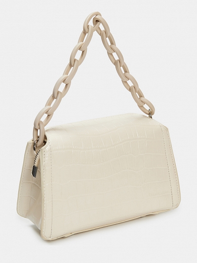 Сумка женская, молочная, 23*13*9 