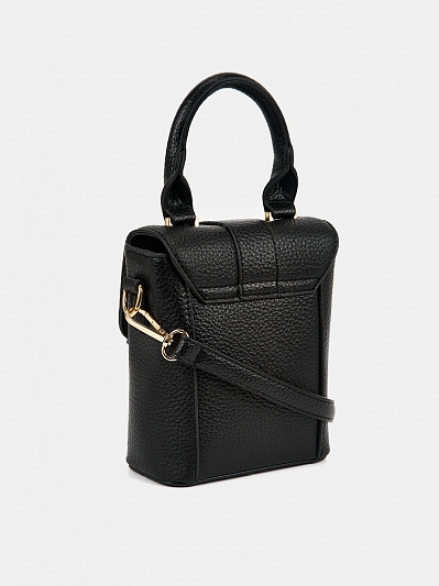 Сумка женская, черная, 17*13*7