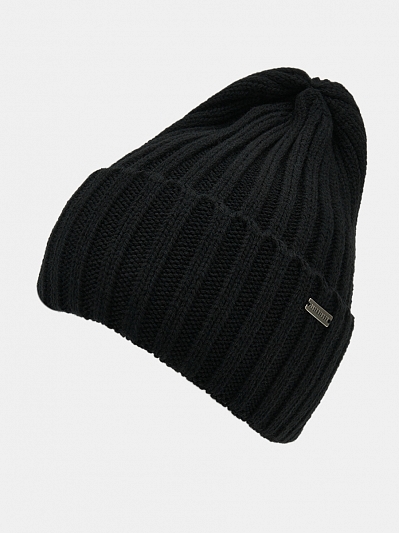 АУГЧ095000 Шапка мужская Ralf Ringer 50%шерсть,50%акрил,черная