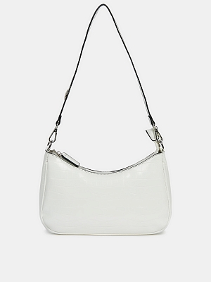 R19291-1/30 Сумка женская, искуств.кожа 28*15*5 , молочная