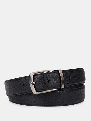 151423P-20393-01 Ремень мужской натур.кожа 1300x35x2,черный