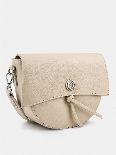 MV-J419-D37 Сумка женская,MARINA VOLPE,нат ур.кожа,340x60x170,бежевая
