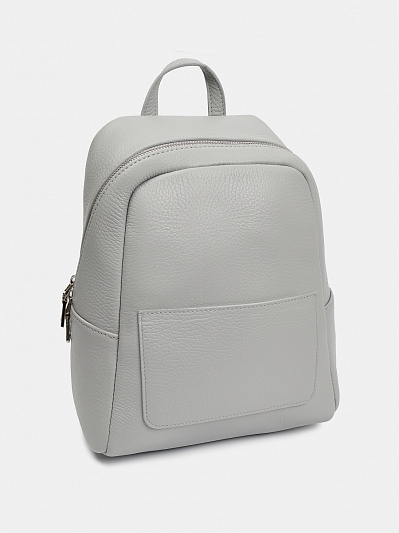 АУГЗ051500 Рюкзак женский натуральн.кожа 210*260*120 серый