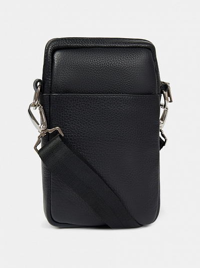 Сумка мужская из натуральной кожи, 15х23х6