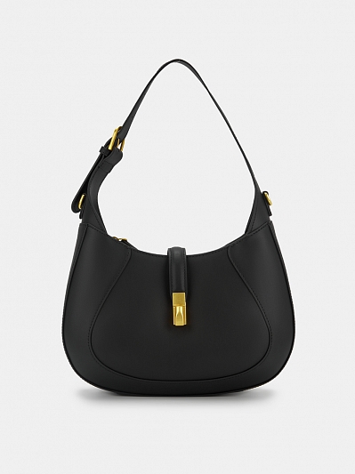 АУГС337400 Сумка женская Ralf Ringer натур.кожа,285х80х230,черная