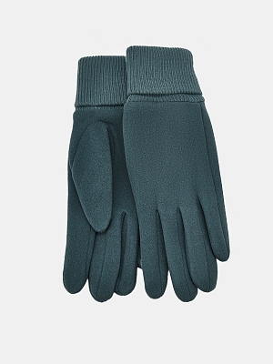 АУГП108600_Н Перчатки женские Ralf Ringer, текстиль,один размер,зеленые