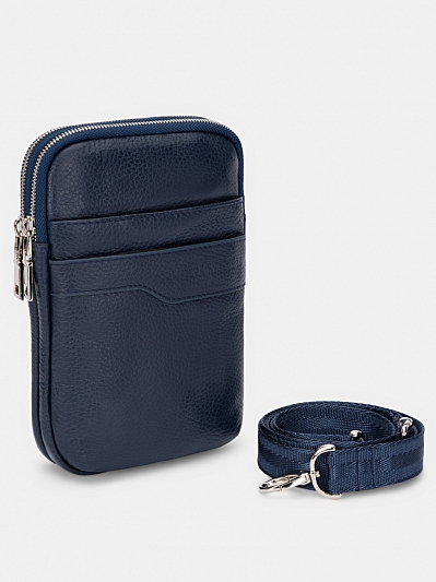 Сумка мужская из натуральной кожи,14х21х4