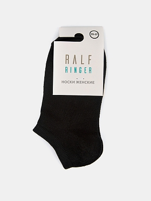 АУОН051500_Н Носки женские 75% хл.20%п/а5%э р.21-23 черные