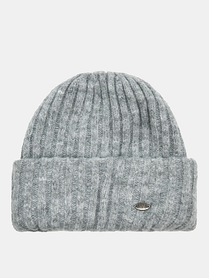 АУГЧ088400_Н Шапка женская Ralf Ringer 50% шерсть,50%акрил,серая