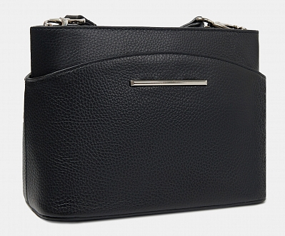 АУГС275000 Сумка женская,натуральная кожа 300*180*120 черная