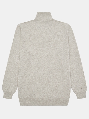 АУОР026100_Н Водолазка мужская 80%шерсть, 20%полиамид,св.бежевая