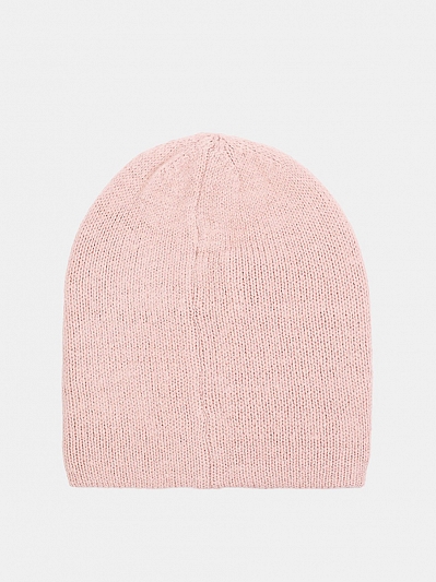 RF-A53010-pink_Н Шапка женская,50%шерсть,50% акрил,р.57,розовая