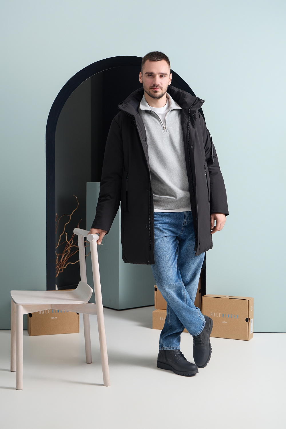 Ботинки мужские DEAN