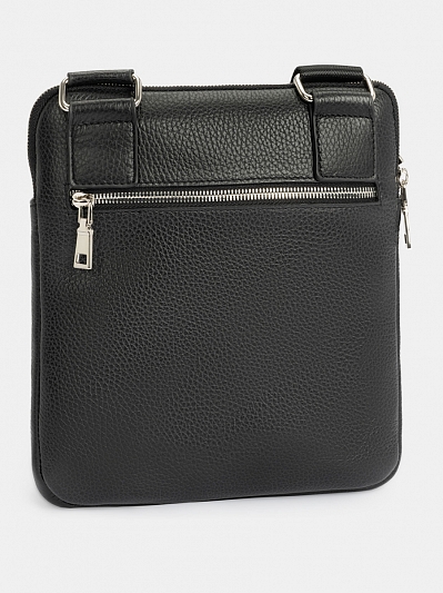 Сумка мужская из натуральной кожи, 22х26х2