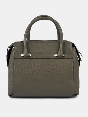 АУГС259600 Сумка женская натур. кожа 250*255*110 оливковая