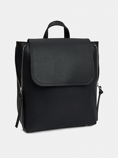 АУГЗ048100 Рюкзак женский искуст.кожа 340*320*150 черный